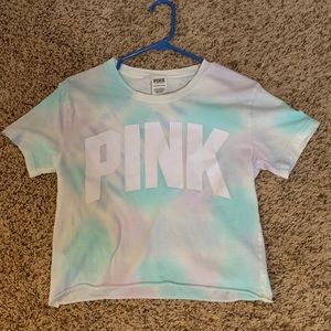 Pink crop top